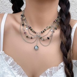 occidental style beads samllyk butterfly wind more necklace
