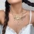occidental style beads samllyk butterfly wind more necklace