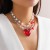 occidental style beads samllyk butterfly wind more necklace