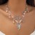 occidental style beads samllyk butterfly wind more necklace