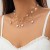 occidental style beads samllyk butterfly wind more necklace
