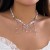occidental style beads samllyk butterfly wind more necklace