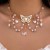 occidental style beads samllyk butterfly wind more necklace