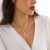 occidental style  brief long style snake chain chain  wind chain tassel necklace