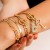 occidental style  Rhinestone setracelet  brief snake chain retro key bracelet