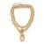 occidental style  trend personality aluminum chain multilayer necklace  fashion geometry Metal buckl