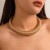 occidental style  punk exaggerating snake Africa Collar  geometry Metal clavicle