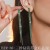   fully-jewelled black long tassel earrings  Rhinestone earrings fashion diamond Earring