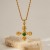 occidental styleI wind cross pendant chain  retro palace wind samll personality necklace