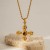 occidental styleI wind cross pendant chain  retro palace wind samll personality necklace