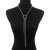 occidental style briefY geometry necklace  personality tassel fashion chain woman
