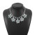 occidental style palace wind creative three-dimensional flowers necklace  retro temperament brief 