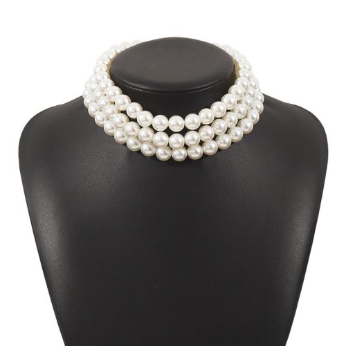 occidental style fashion elegant atmospheric Pearl necklace  samll wind elegant samll wind bracelet woman