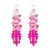 occidental style long style retro tassel ear stud woman wedding fully-jewelled Bohemian style earrings super exagge
