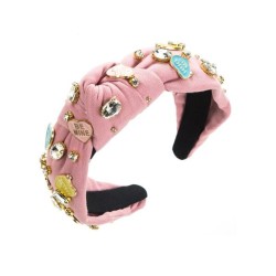 occidental style high Headband Word love Headband