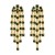 medium style earrings Acrylic tassel earring lady occidental style exaggerating Bohemia Earring