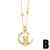  embed zircon pendant necklace woman personality all-Purpose samll necklacenkb