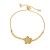 bracelet womanins wind occidental style brief Five-pointed star gilded braceletbrc