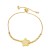 bracelet womanins wind occidental style brief Five-pointed star gilded braceletbrc