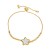 bracelet womanins wind occidental style brief Five-pointed star gilded braceletbrc