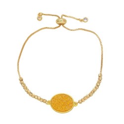  fashion Round bracelet temperament all-Purposeins wind gilded braceletbrb