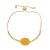  fashion Round bracelet temperament all-Purposeins wind gilded braceletbrb