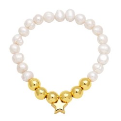  Pearl love bracelet personality creative star beadsbrm