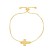 occidental style fashion cross bracelet woman samll high gilded braceletbrc