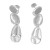  brief fashion Irregular earrings pendant woman temperament all-Purpose high retro ear studerx