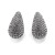 occidental style drop ear stud fully-jewelled super drop earrings woman high Earring