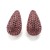 occidental style drop ear stud fully-jewelled super drop earrings woman high Earring