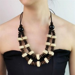 Bohemia fashion beads necklace  occidental style Nation trend necklace