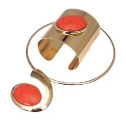occidental style fashion exaggerating trend Collar set  unique personality pen..
