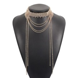 occidental style fashion necklace  personality long style wind claw chain mult..