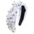 occidental style fashion trend love Pearl Headband woman width all-Purpose high