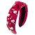 occidental style fashion trend love Pearl Headband woman width all-Purpose high