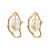 fashion exaggerating samll Irregular Pearl earrings woman creative temperament elegant all-Purpose Earring