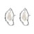 fashion exaggerating samll Irregular Pearl earrings woman creative temperament elegant all-Purpose Earring
