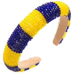  color crystal Headband temperament high handmade Headband Korea high