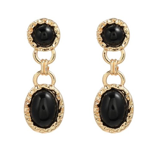occidental style retro medium Alloy silver earrings creative exaggerating long style multilayer Earring