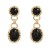 occidental style retro medium Alloy silver earrings creative exaggerating long style multilayer Earring