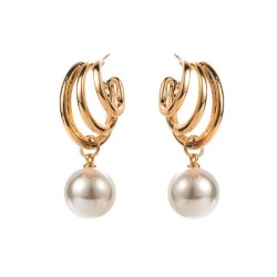 occidental style exaggerating multilayer Alloy cirque Earring woman  retro ele..