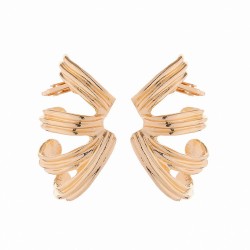 occidental style exaggerating Alloy pattern silver earrings woman personality ..