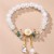 occidental style flowers glass beads woman bracelet fashion temperament woman glass pendant