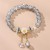  occidental style flowers glass beads woman bracelet fashion temperament woman glass pendant
