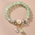  occidental style flowers glass beads woman bracelet fashion temperament woman glass pendant
