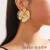 occidental style fashion high big earrings woman  sweet earrings earring personality exaggerating flow