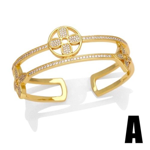 occidental style personality exaggeratingins fashion temperament high opening bangle womanbrc