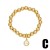  fashion beads occidental style fashion love cross gilded pendant braceletbrc