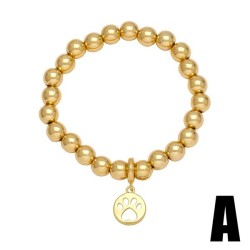  samll pendant bracelet gilded all-Purpose embed zircon beadsbrc